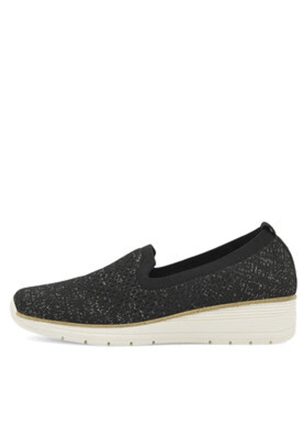 Clara Barson Półbuty WS6281-01 Czarny. Kolor: czarny. Materiał: materiał