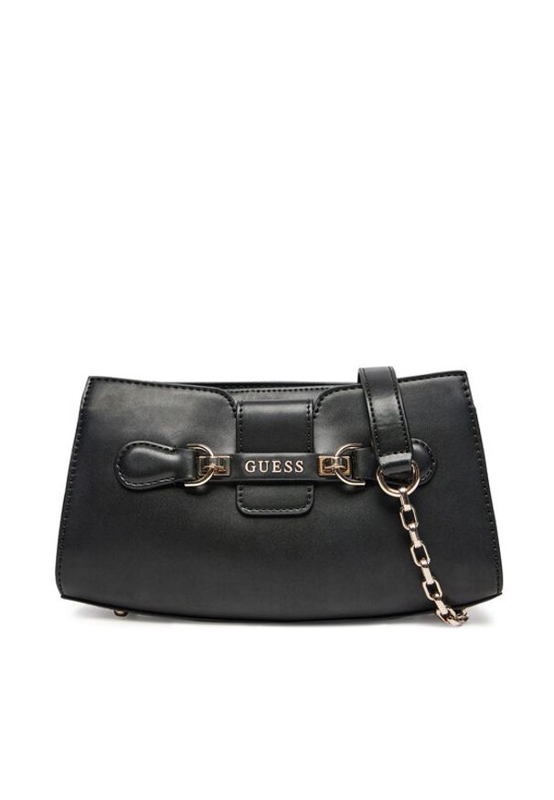 Guess Torebka Nolana HWVG95 00120 Czarny. Kolor: czarny. Materiał: skórzane