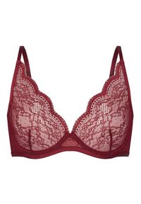 Hunkemöller Biustonosz z fiszbiną 206365 Czerwony. Kolor: czerwony. Materiał: syntetyk #3