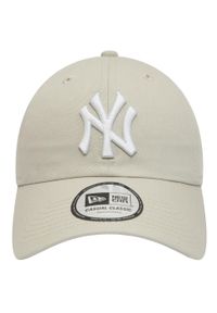 Czapka z daszkiem damska New Era 9TWENTY League Essentials New York Yankees Cap. Kolor: beżowy