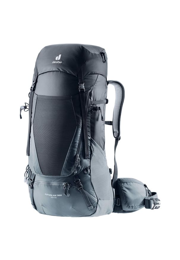 Plecak trekkingowy Deuter FUTURA AIR TREK 50+10. Kolor: czarny, szary, wielokolorowy. Styl: sportowy