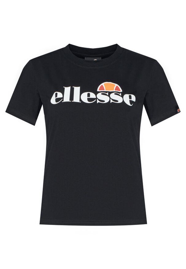 Ellesse T-Shirt Albany Tee SGS03237 Czarny Regular Fit. Kolor: czarny. Materiał: bawełna