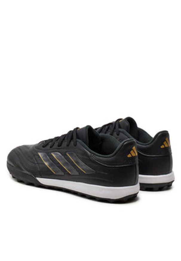 Adidas - adidas Buty do piłki nożnej Copa Pure 2 League Turf IG8721 Czarny. Kolor: czarny. Materiał: skóra