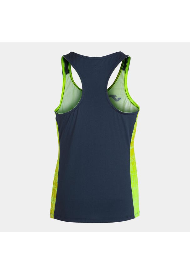 Tank top do biegania damski Joma Elite VIII. Kolor: żółty, wielokolorowy, niebieski