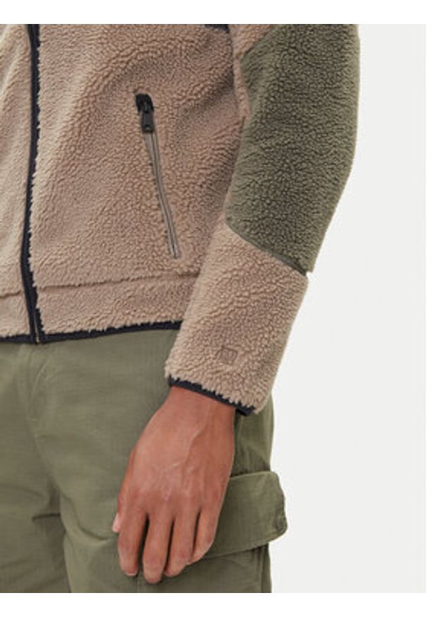 Napapijri Polar Yupik NP0A4GNS Zielony Regular Fit. Kolor: zielony. Materiał: syntetyk