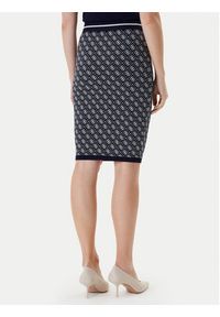 Guess Spódnica ołówkowa W4BD53 Z37K0 Granatowy Regular Fit. Kolor: niebieski. Materiał: syntetyk