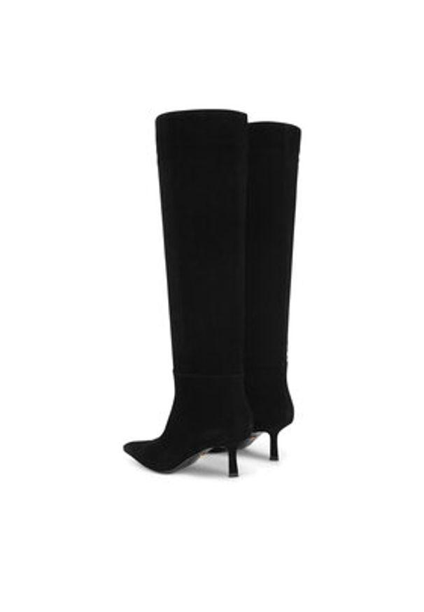 Gino Rossi Kozaki ZANNA-9802 Czarny. Kolor: czarny. Materiał: skóra, zamsz