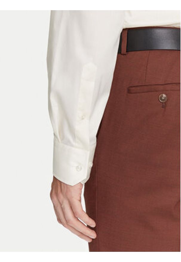 BOSS Koszula H-Joe 50545145 Biały Regular Fit. Kolor: biały. Materiał: bawełna