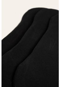 Polo Ralph Lauren - Stopki (3-pack). Kolor: czarny. Materiał: bawełna, materiał, elastan. Wzór: gładki #2