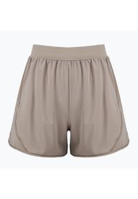 Reebok Fitness - Spodenki Reebok Lux Woven Short. Kolor: szary. Sport: fitness #1