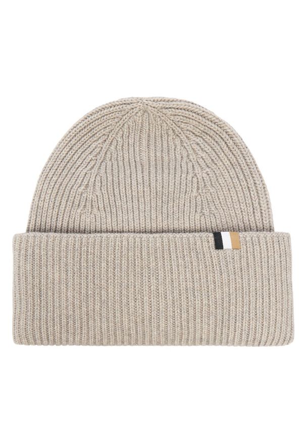 BOSS - Boss Czapka Laura 50497808 Szary. Kolor: szary. Materiał: poliamid, nylon