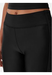 Versace Jeans Couture Legginsy 80HAC114 J0128 Czarny Slim Fit. Kolor: czarny. Materiał: syntetyk #2