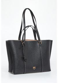 Pinko - Torebka damska skórzana Carrie Shopper Big PINKO. Materiał: skórzane #1