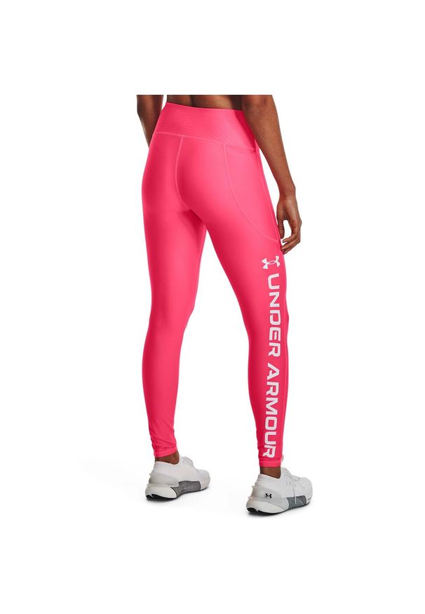 Legginsy damskie Under Armour Branded Legging. Kolor: różowy. Sport: bieganie