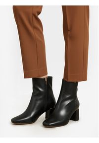 Nine West Botki CEO-LATIFA-01 Czarny. Kolor: czarny. Materiał: materiał #7