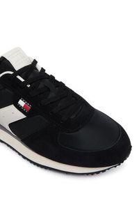 Tommy Jeans Sneakersy Tjm Eva Runner Mix Material EM0EM01737 Czarny. Kolor: czarny. Materiał: zamsz, skóra #2