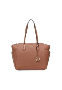 MICHAEL Michael Kors Torebka Marilyn 30S2G6AT2L Brązowy. Kolor: brązowy. Materiał: skórzane