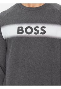 BOSS - Boss Bluza Authentic 50503060 Szary Regular Fit. Kolor: szary. Materiał: bawełna