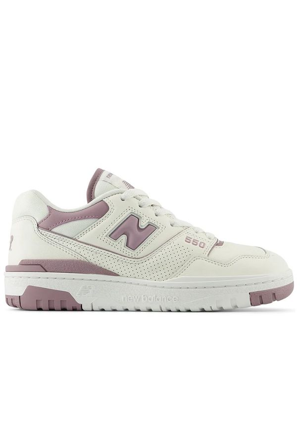 Buty damskie New Balance BBW550AK - beżowe. Okazja: na co dzień. Kolor: beżowy. Materiał: materiał, skóra, syntetyk. Szerokość cholewki: normalna. Wzór: nadruk, motyw zwierzęcy