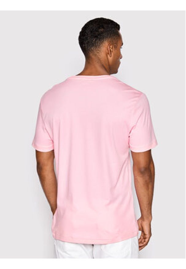 Polo Ralph Lauren T-Shirt 710740727010 Różowy Slim Fit. Typ kołnierza: polo. Kolor: różowy. Materiał: bawełna