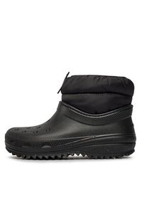 Crocs Botki Classic Neo Puff Shorty Boot W 207311 Czarny. Kolor: czarny