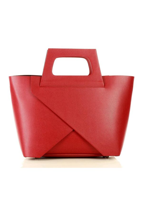 Shopperka GENUINE LEATHER do ręki