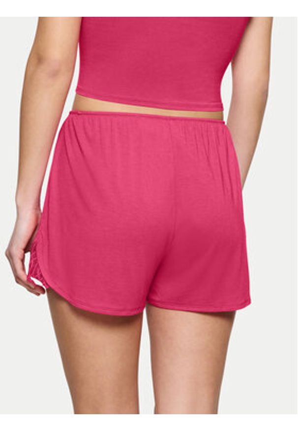 Triumph Szorty piżamowe Aura Spotlight 10221415 Różowy Relaxed Fit. Kolor: różowy
