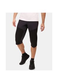 Męskie spodnie outdoorowe 3/4 Kilpi OLPRA-M. Kolor: czarny. Materiał: nylon