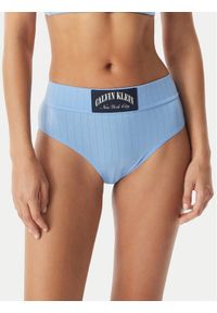 Calvin Klein Underwear Figi klasyczne z wysokim stanem LV00QF8713 Niebieski. Stan: podwyższony. Kolor: niebieski. Materiał: bawełna #1
