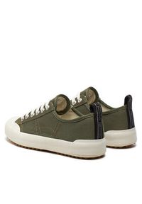 EMU Australia Trampki Hosier W13022 Khaki. Kolor: brązowy. Materiał: bawełna #7