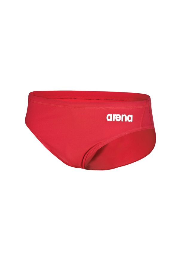 Kąpielówki Arena Team Swim Briefs Solid. Kolor: wielokolorowy, biały, czerwony. Materiał: materiał