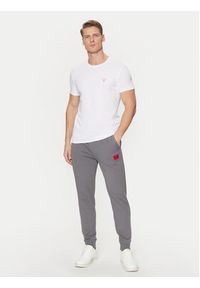 Hugo - HUGO Spodnie dresowe Doak212 50447963 Szary Regular Fit. Kolor: szary. Materiał: bawełna #4