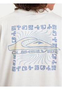 Quiksilver T-Shirt Evo Border Lines EQYZT08191 Biały Regular Fit. Kolor: biały. Materiał: bawełna #8
