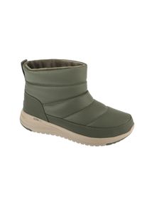 skechers - Buty zimowe damskie, On-The-Go Stellar - Alpine Adventure. Kolor: zielony. Sezon: zima