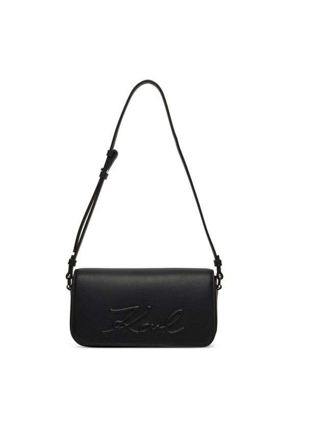 Karl Lagerfeld - KARL LAGERFELD Torebka B2W30222 Czarny. Kolor: czarny. Materiał: skórzane
