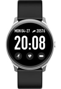 Smartwatch Gino Rossi SW010-5 Czarny (101522). Rodzaj zegarka: smartwatch. Kolor: czarny #1