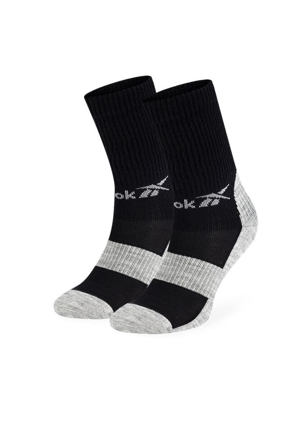 Skarpety wysokie unisex Reebok. Kolor: czarny