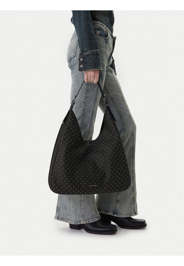 MICHAEL Michael Kors Torebka 30R6SY5H3L Czarny. Kolor: czarny. Materiał: skórzane