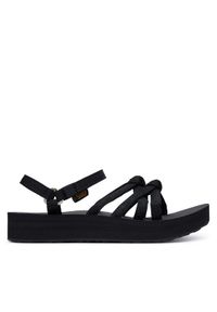 Teva Sandały Midform Kena Slim 1173494 Czarny. Kolor: czarny. Materiał: materiał #1