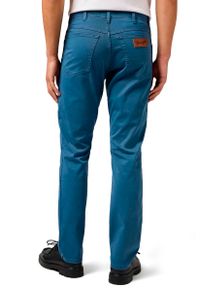 Wrangler - MESKIE SPODNIE WRANGLER TEXAS SLIM DARK DUSTY BLUE 112362471 #2