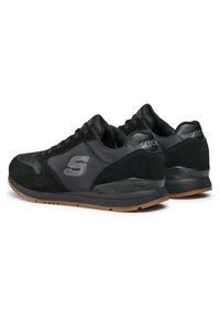 skechers - Skechers Sneakersy Waltan 52384/BBK Czarny. Kolor: czarny. Materiał: skóra, zamsz #8