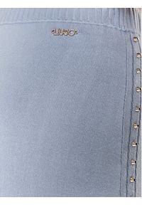 Liu Jo Sport Spódnica ołówkowa TA3060 MS49I Błękitny Slim Fit. Kolor: niebieski. Materiał: wiskoza. Styl: sportowy