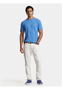 Polo Ralph Lauren T-Shirt 710704248221 Niebieski Classic Fit. Typ kołnierza: polo. Kolor: niebieski. Materiał: bawełna