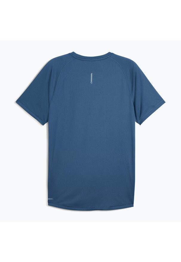 Puma - Koszulka do biegania męska PUMA Run Velocity Tee Poly. Kolor: niebieski. Sport: bieganie