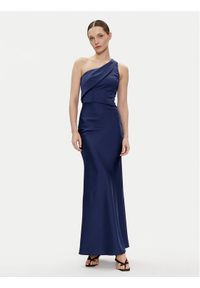 Rinascimento Sukienka wieczorowa CFC0117429003 Granatowy Regular Fit. Kolor: niebieski. Materiał: syntetyk. Styl: wizytowy #1