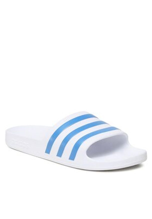 Adidas - adidas Klapki Adilette Aqua HP6295 Biały. Kolor: biały. Materiał: syntetyk