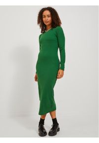 JJXX Sukienka codzienna 12234903 Zielony Stretch Fit. Okazja: na co dzień. Kolor: zielony. Materiał: bawełna. Typ sukienki: proste. Styl: casual #1