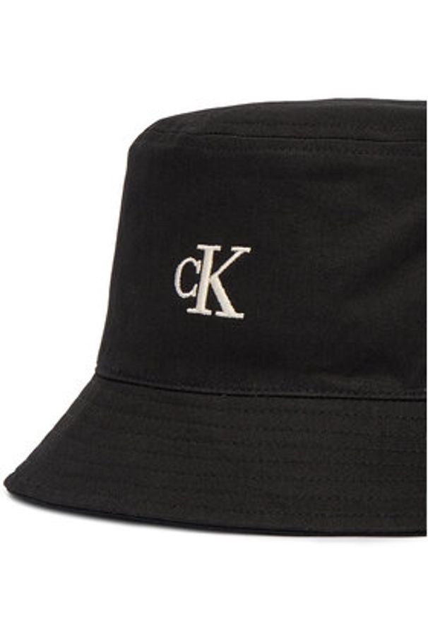 Calvin Klein Kapelusz LV04F5101G Czarny. Kolor: czarny. Materiał: bawełna