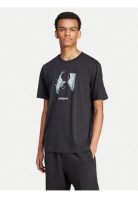 Adidas - adidas T-Shirt Supply Street IY3431 Czarny Regular Fit. Kolor: czarny. Materiał: bawełna. Styl: street #1