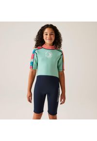 Regatta - Pianka neoprenowa dziecięca Wetsuit. Kolor: zielony. Materiał: neopren #1